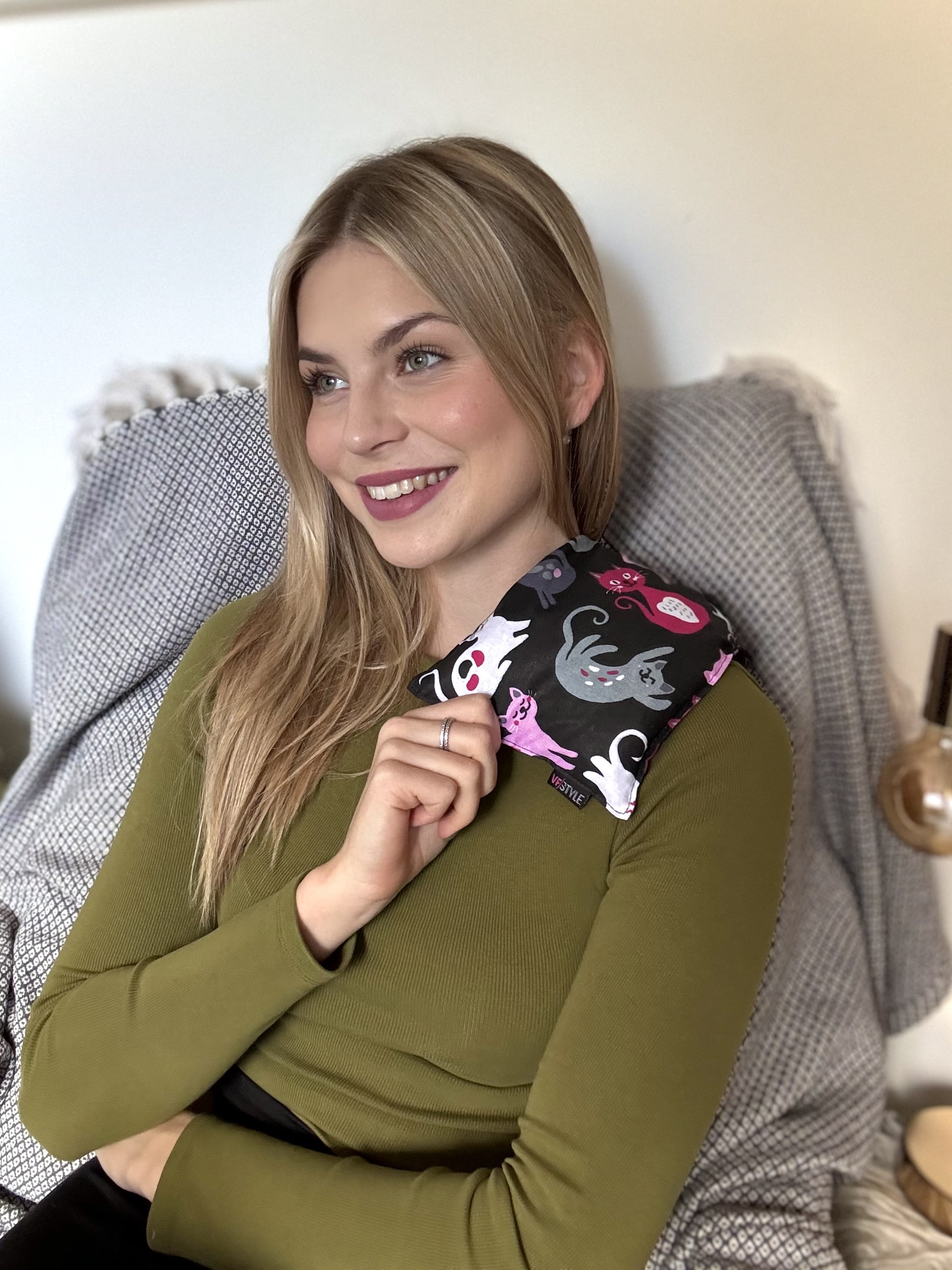 Nahřívací polštářek - úleva od bolesti a relaxace